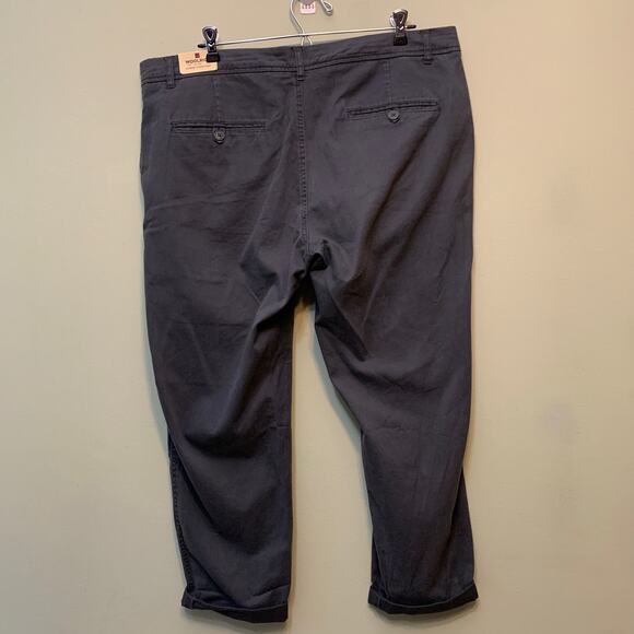 Woolrich Pant Women 14 Gray Sunday Chino Mid-Rise Skinny Lightweight New - Picture 3 of 10